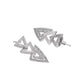 VOJ Silver Plated AD Studded Designer Handcrafted Jewellery Set - Swadesiicart