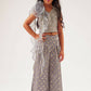 Lil Drama Mehfil Grey Co-Ordinate Set For Girls - Swadesiicart