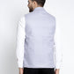 Jompers Men's Blue Nehru Jacket | Swadesiicart