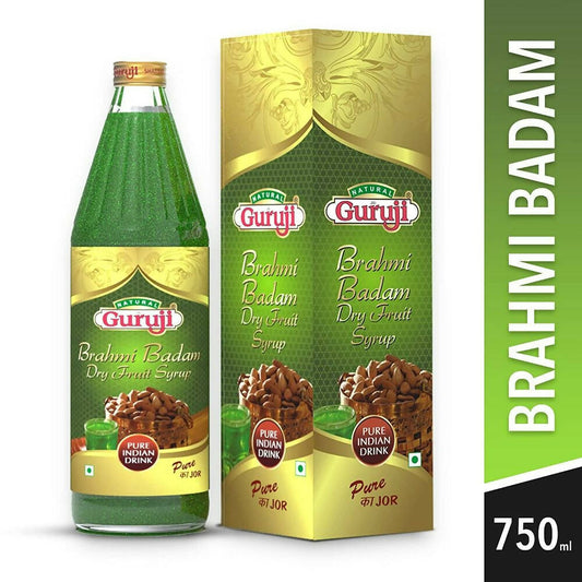 Jai Guruji Brahmi Badam Dry Fruit Syrup | Swadesiicart