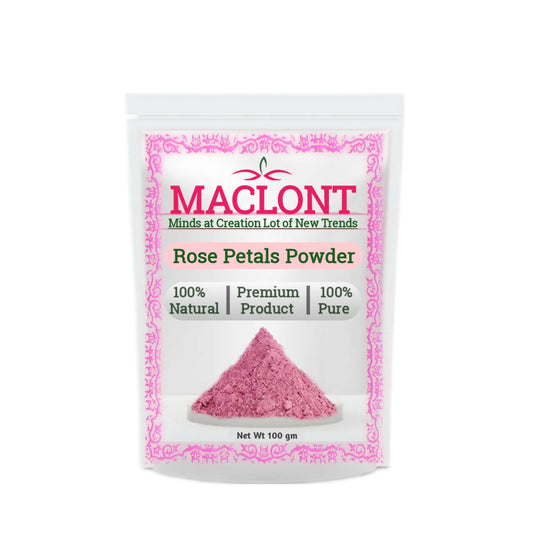 Maclont Rose Petals Powder - Swadesiicart