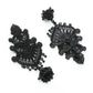 Mominos Fashion Johar Kamal Latest Design Black Color Earrings - Swadesiicart