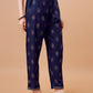 Alia Cut Embroidered & Printed Kurta With Pant & Dupatta, Multicolor - Hiral Fashion