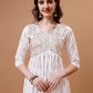 Alia Cut Embroidered & Printed Kurta With Pant & Dupatta, Multicolor - Hiral Fashion