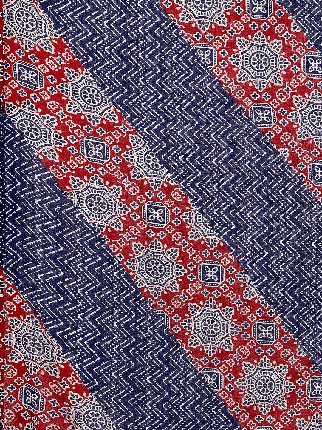 Alia Cut Embroidered & Printed Kurta With Pant & Dupatta, Multicolor - Hiral Fashion