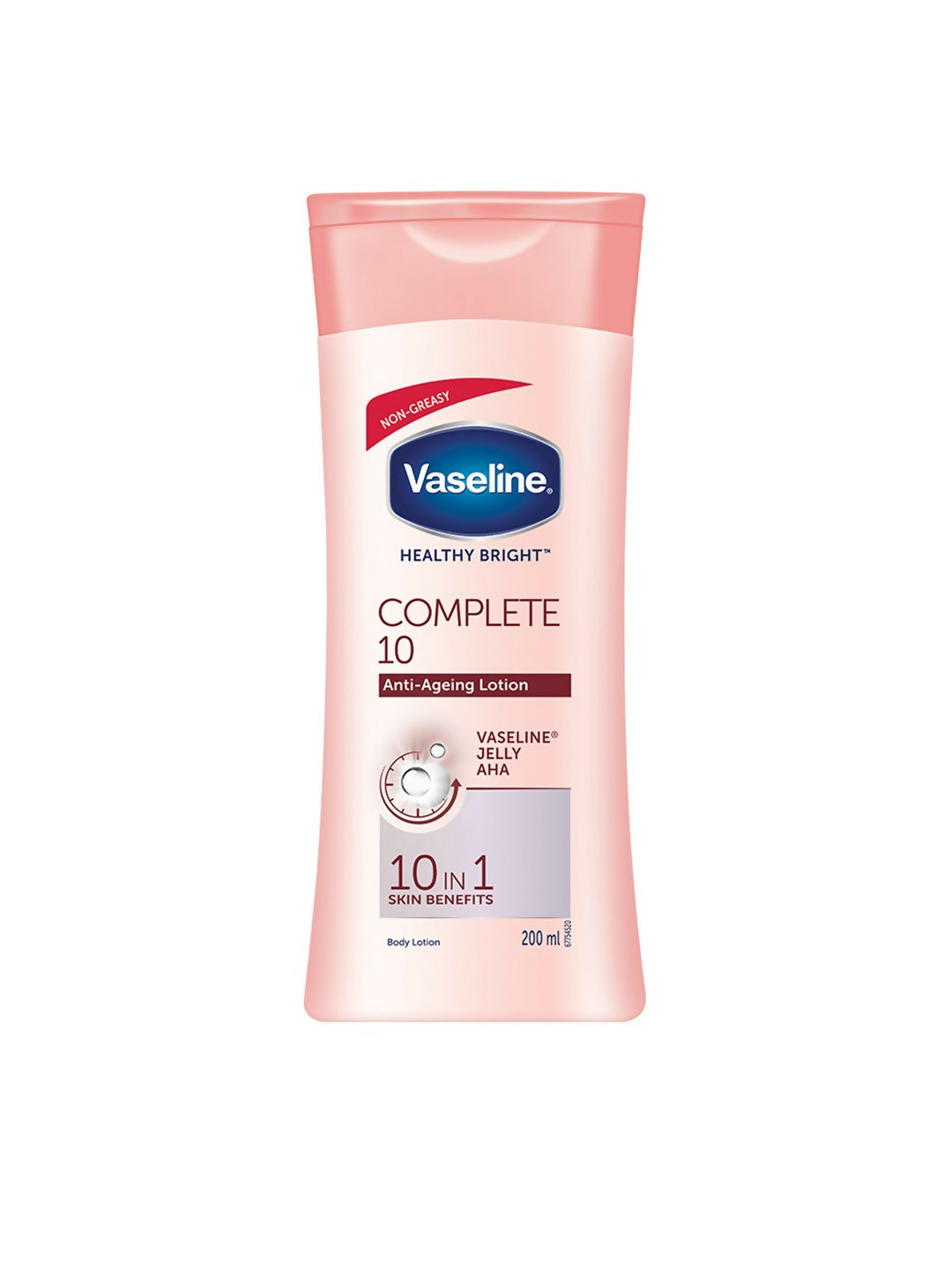 Vaseline Healthy Bright Complete 10 Anti Ageing Body Lotion, 10 in 1 Body Lotion With Vitamin B3, AHA, Pro-Retinol - Swadesiicart