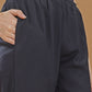 Alia Cut Floral Printed & Embroidered Kurta Suit Set, Navy Blue - Hiral Fashion