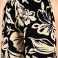 Botanical Printed Co Ords Set, Black - Hiral Fashion