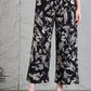 Botanical Printed Kurta With Palazzo Co-Ords Set, Black - Hiral Fashion