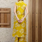 Botanical Printed Co Ords Set, Mustard - Hiral Fashion