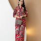 Boho Printed Co-Ord Set, Pink - Hiral Fashion