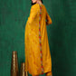 Aline Embroidered Kurta With Pant & Embroidered Dupatta, Mustard - Hiral Fashion