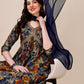 Alia Cut Printed & Embroidered Kurta With Pant & Dupatta Set, Multicolor - Hiral Fashion