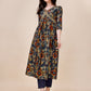 Alia Cut Printed & Embroidered Kurta With Pant & Dupatta Set, Multicolor - Hiral Fashion