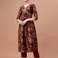 Alia Cut Printed & Embroidered Kurta With Pant & Dupatta Set, Multicolor - Hiral Fashion
