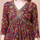Alia Cut Botanical Printed & Embroidered Rayon Kurta With Pant & Dupatta, Multicolor - Hiral Fashion