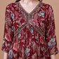 Alia Cut Hand Embroidered Floral Print Kurta With Pant & Dupatta, Multicolor - Hiral Fashion