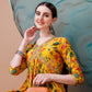 Alia Cut Embroidered & Floral Printed Kurta With Pant & Dupatta, Multicolor - Hiral Fashion