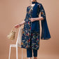 Alia Cut Floral Printed Embroidered Kurta With Pant & Dupatta, Multicolor - Hiral Fashion