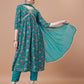 Alia Cut Embroidered & Floral Printed Kurta With Pant & Dupatta, Multicolor - Hiral Fashion