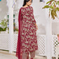 Alia Cut Floral Embroidered Kurta With Pant & Dupatta, Multicolor - Hiral Fashion