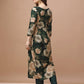 Alia Cut Rayon Embroidered & Floral Printed Kurta With Pant & Dupatta Premium, Multicolor - Hiral Fashion