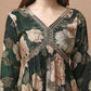 Alia Cut Rayon Embroidered & Floral Printed Kurta With Pant & Dupatta Premium, Multicolor - Hiral Fashion