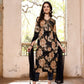 Alia Cut Rayon Embroidered & Floral Printed Kurta With Pant & Dupatta, Multicolor - Hiral Fashion