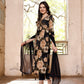 Alia Cut Rayon Embroidered & Floral Printed Kurta With Pant & Dupatta, Multicolor - Hiral Fashion