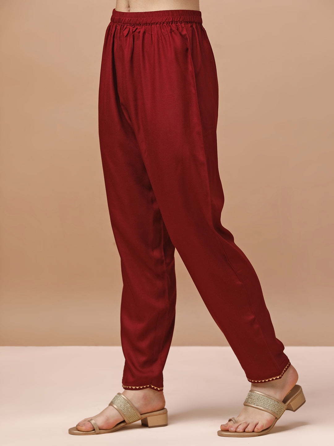 Alia Cut Rayon Embroidered & Floral Printed Kurta With Pant & Dupatta Premium, Multicolor - Hiral Fashion