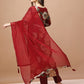 Alia Cut Rayon Embroidered & Floral Printed Kurta With Pant & Dupatta Premium, Multicolor - Hiral Fashion