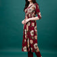 Alia Cut Rayon Embroidered & Floral Printed Kurta With Pant & Dupatta, Multicolor - Hiral Fashion