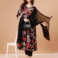 Alia Cut Embroidered & Floral Printed Rayon Kurta With Pant & Dupatta, Multicolor - Hiral Fashion