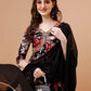 Alia Cut Embroidered & Floral Printed Rayon Kurta With Pant & Dupatta, Multicolor - Hiral Fashion