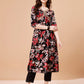 Alia Cut Embroidered & Floral Printed Rayon Kurta With Pant & Dupatta, Multicolor - Hiral Fashion