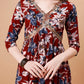 Alia Cut Embroidered & Floral Printed Rayon Kurta With Pant & Dupatta, Multicolor - Hiral Fashion