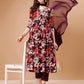 Alia Cut Embroidered & Floral Printed Rayon Kurta With Pant & Dupatta, Multicolor - Hiral Fashion