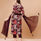 Alia Cut Embroidered & Floral Printed Rayon Kurta With Pant & Dupatta, Multicolor - Hiral Fashion