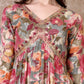 Alia Cut Embroidered & Floral Printed Kurta With Pant & Dupatta Premium Luxury, Multicolor - Hiral Fashion