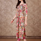 Alia Cut Embroidered & Floral Printed Kurta With Pant & Dupatta Premium Luxury, Multicolor - Hiral Fashion