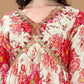 Alia Cut Floral Printed & Embroidered Kurta With Pant & Dupatta Set Premium Luxury, Multicolor - Hiral Fashion