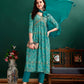 Alia Cut Floral Printed & Embroidered Kurta With Pant & Dupatta Set Luxury Premium, Multicolor - Hiral Fashion