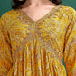 Alia Cut Floral Printed & Embroidered Kurta With Pant & Dupatta Set Luxury Premium, Multicolor - Hiral Fashion