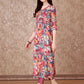 Alia Cut Embroidered & Floral Printed Kurta With Pant & Dupatta Premium Luxury, Multicolor - Hiral Fashion