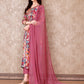 Alia Cut Embroidered & Floral Printed Kurta With Pant & Dupatta Premium Luxury, Multicolor - Hiral Fashion