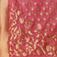 Alia Cut Sequined Embroidered Premium Kurta Set With Banarasi Silk Dupatta, Multicolor - Hiral Fashion