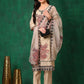 Applique Embroidered Kurta With Pant & Embroidered Dupatta, Beige - Hiral Fashion