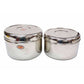 Soham Stainless Steel 2-Box Lunch Box Set -Storage Container-Kids Lunch Box Set - Swadesiicart