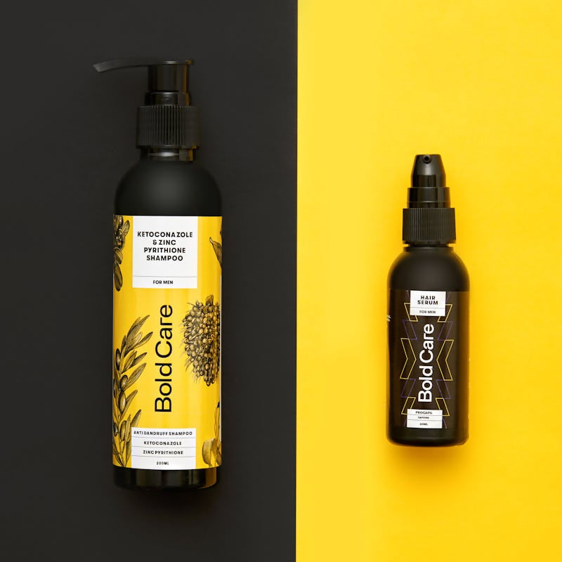 Bold Care Procapil-enriched Serum & Anti-dandruff Shampoo For Men Combo | Swadesiicart