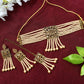 Mominos Fashion Johar Kamal Off White Color Kundan & Pearls Necklace Set - Mominos Fashion